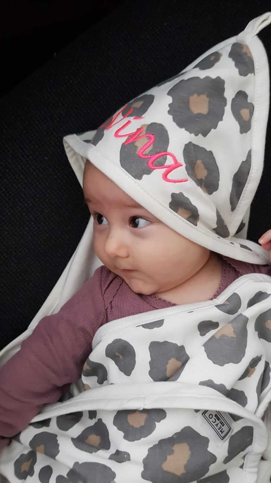 babyhanddoek borduren