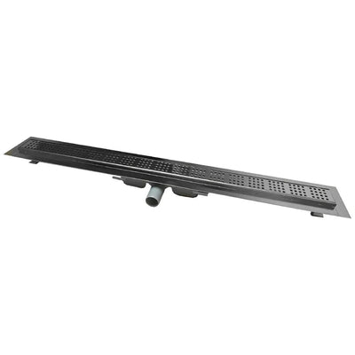 Caniveau de douche set complet inox – Vue 2
