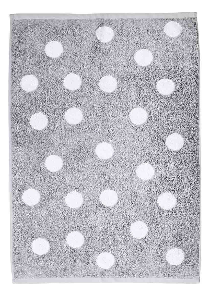 Dots zilvergrijs_Badmat
