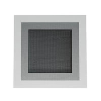 Vooraanzicht van de betegelbare inbouwnis PRO 300 x 300 x 50 mm met afdichtingsvlies #A0004998