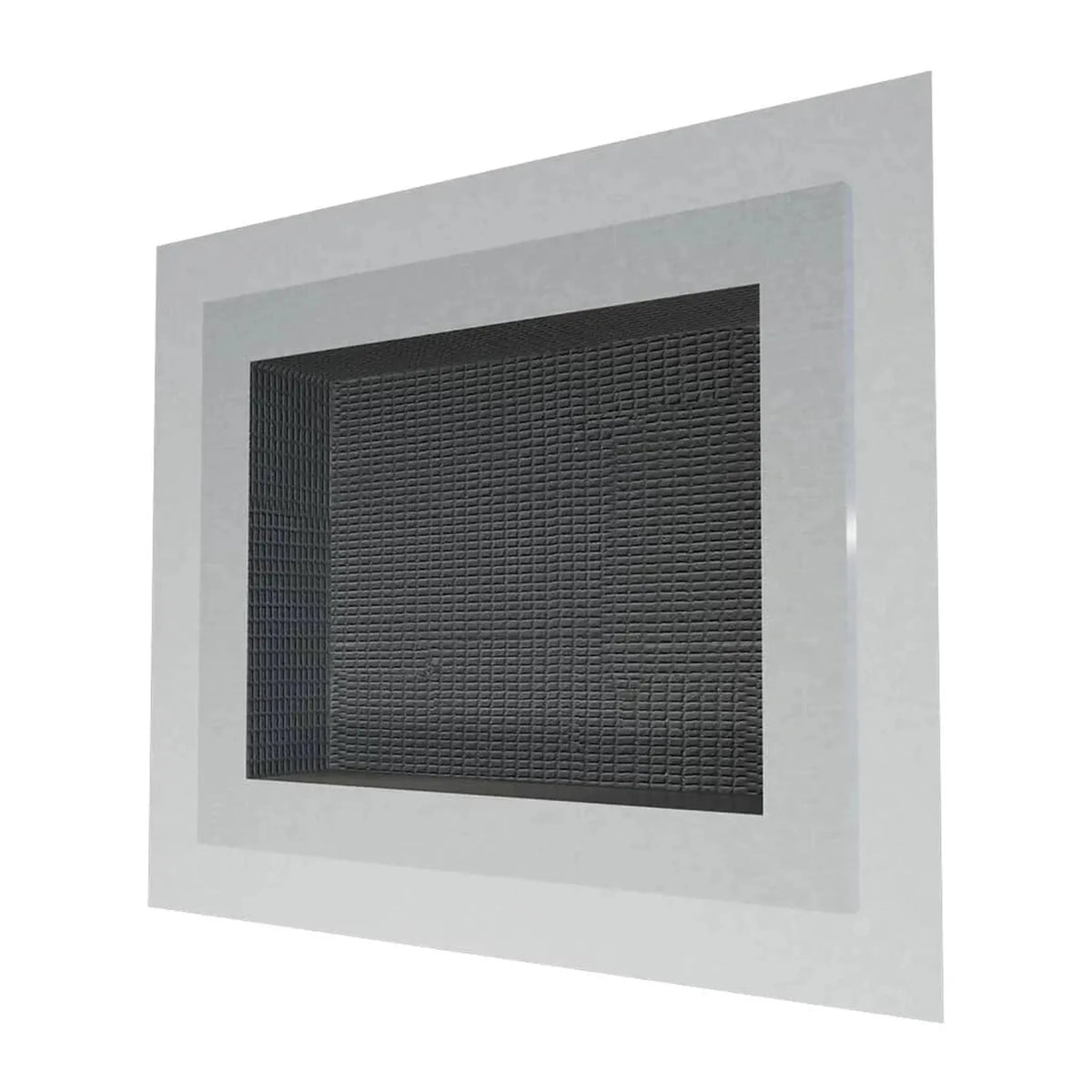 Zijaanzicht van de betegelbare inbouwnis PRO 400 x 300 x 87 mm met afdichtingsvlies #A0005000
