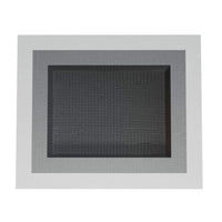 Vooraanzicht van de betegelbare inbouwnis PRO 400 x 300 x 87 mm met afdichtingsvlies #A0005000