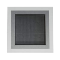 Vooraanzicht van de betegelbare inbouwnis PRO 400 x 400 x 87 mm met afdichtingsvlies #A0005001