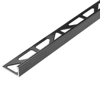 Detail photo of the DURAL angle profile made of black powder-coated aluminium with glossy appearance and with triangular punching #A0002817
#A0002818
#A0002819
#A0002820
#A0002821