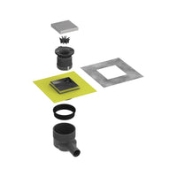 Kit complet de bonde de sol en pièces détachées