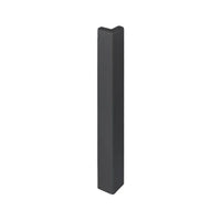 120 mm Außenecke Balkonwinkelprofil T-Form in Schwarz. RAL 7016 #A0003222