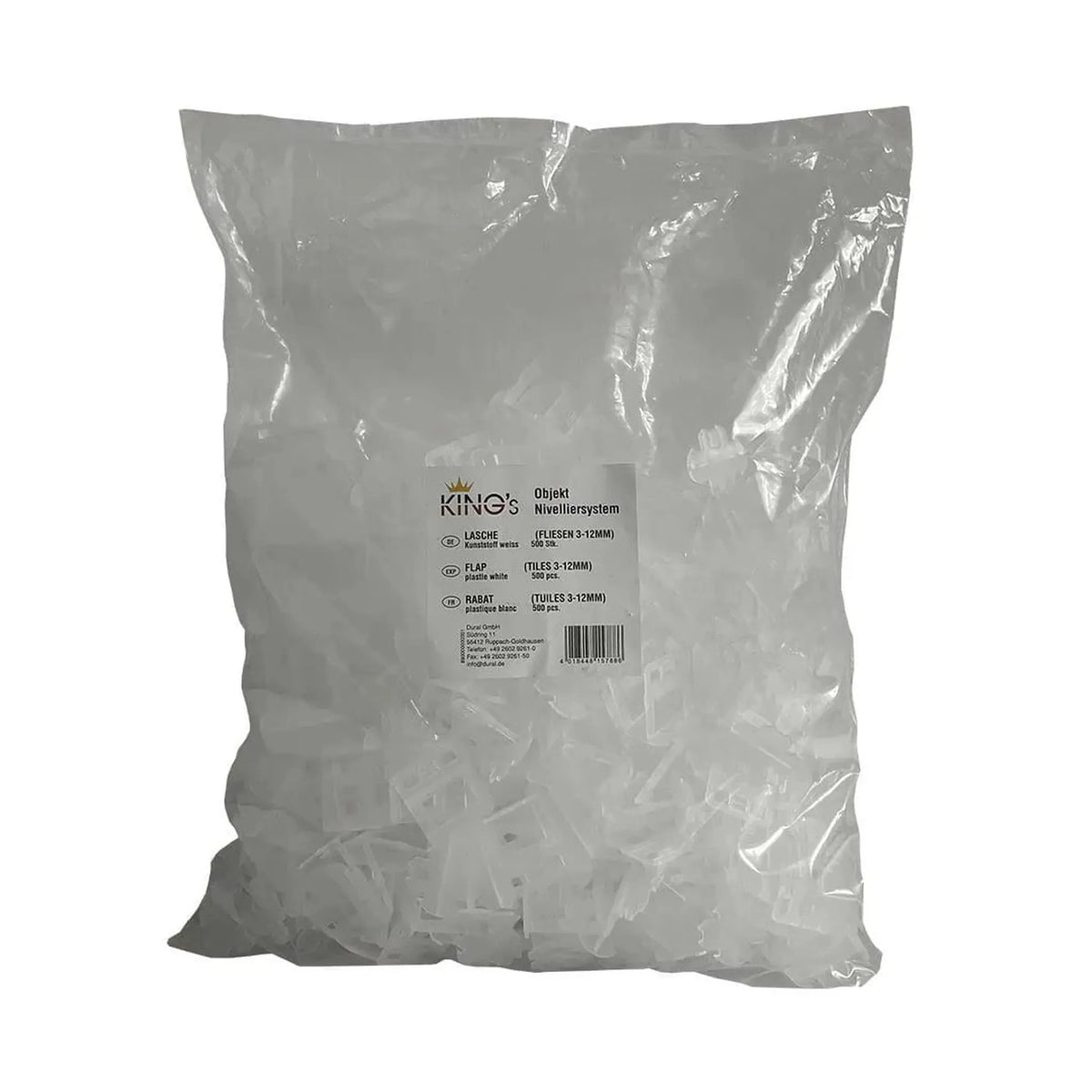 labelierte Folienverpackung with 500 pull tabs for tiles