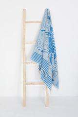 hello summer hamamtowel blue