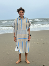 Ottomania omkleed-poncho olijf