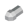 DURAL angles extérieurs pour profilé diamand gris béton - 9 mm
