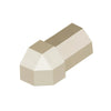 DURAL Außenecken Diamantprofil sand - 9 mm