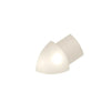 DURAL angles extérieurs pour profilé quart de rond alu sable - 8 mm