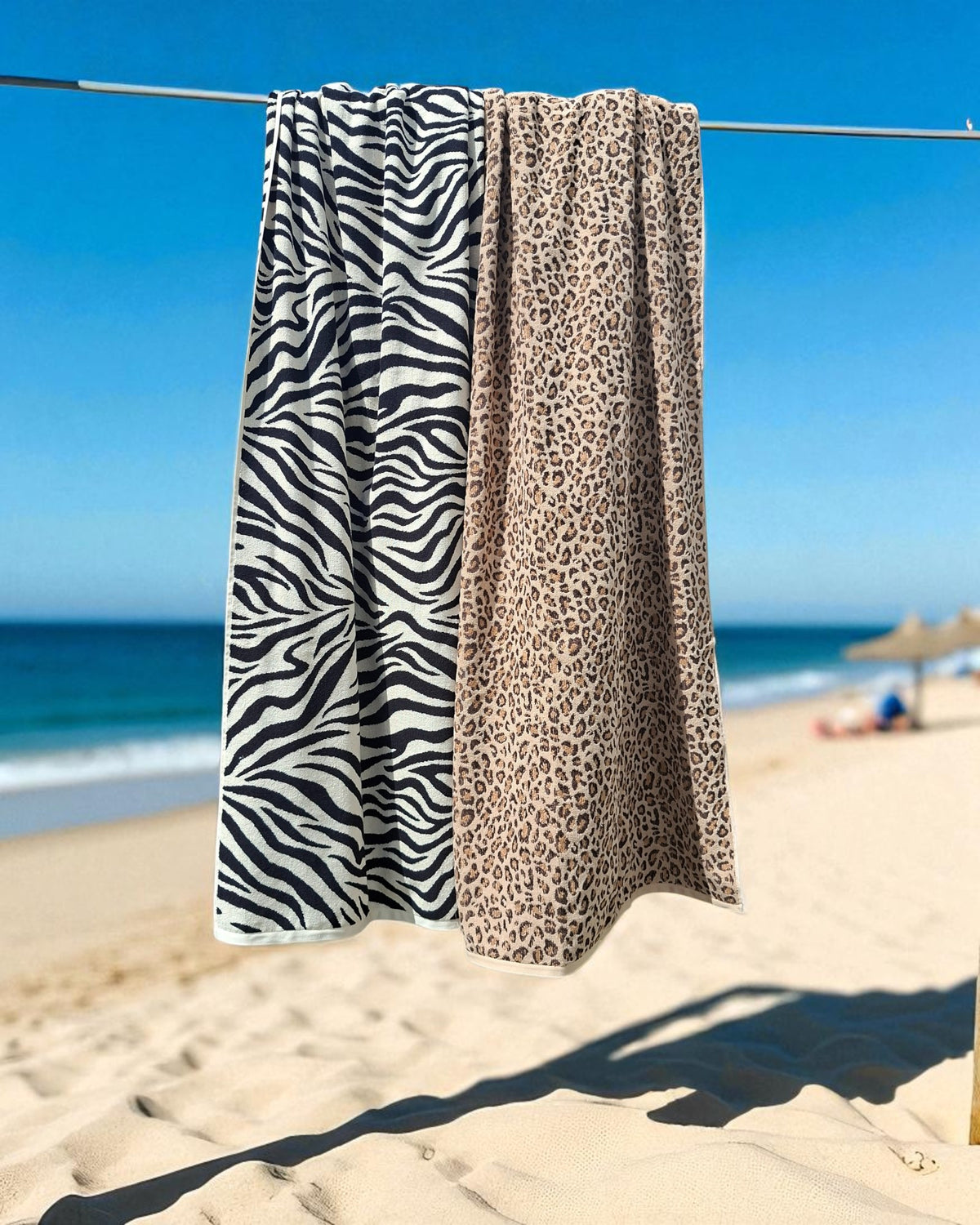 Lasa strandhanddoek Panter
