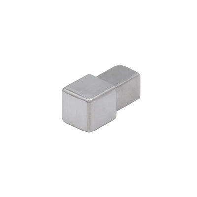 Pièce d'angle pour profilé carré inox