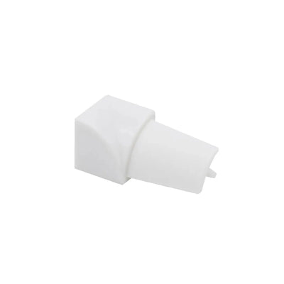 Pièces d'angles intérieurs pour profilé quart de rond PVC