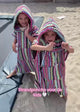 Badstof kindersurfponcho Pom