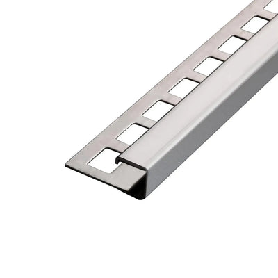 Profilé pour carrelage carré acier inox