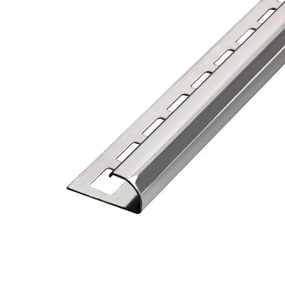 Profilé pour carrelage quart de rond inox