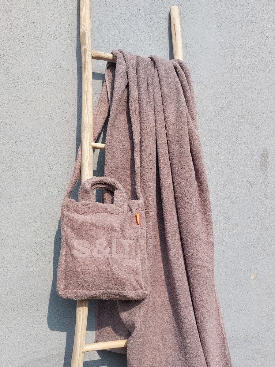 schoudertas taupe