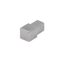 Cube-shaped corner piece square profile made of stainless steel with slightly glossy appearance and mounting pin #A0002748
#A0002749
#A0002750
#A0002751
#A0002782