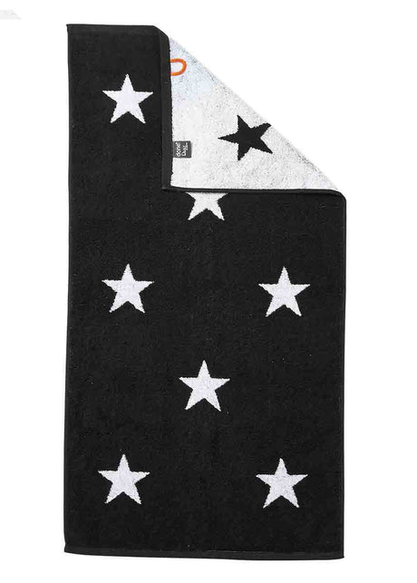Ster zwart_handdoek