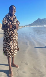Surfponcho kids Leopard