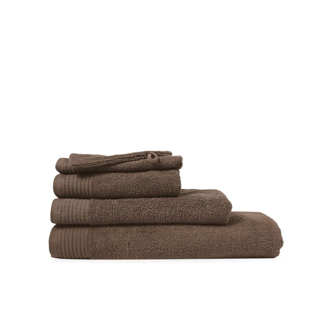 Taupe handdoeken the One Towelling