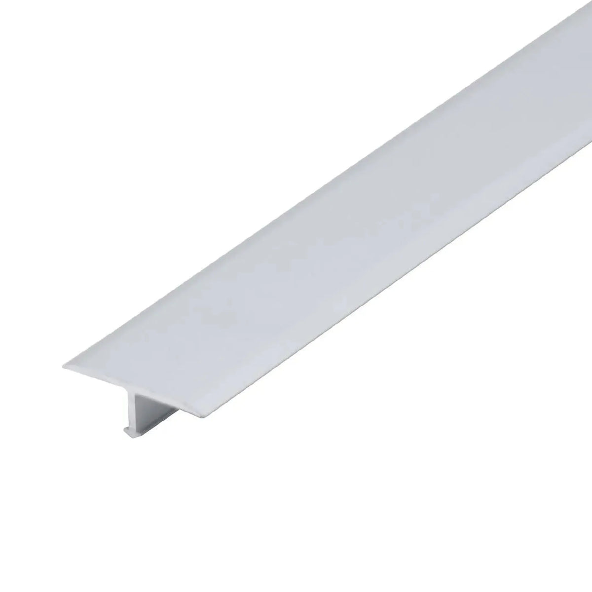Szeroki srebrny anodyzowany profil przejściowy T-kształtny z aluminium #A0001627