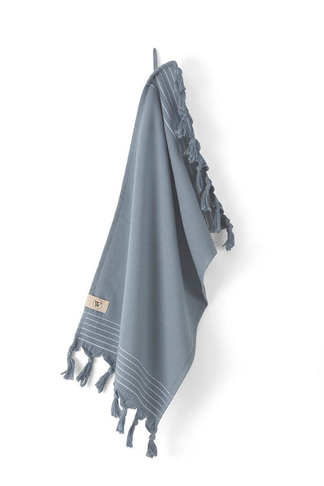 Walra hamam gastendoek lichtblauw