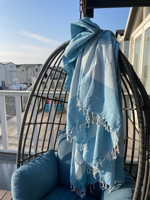 XXL hamam strandlaken turquoise