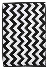 Zigzag zwart_Badmat